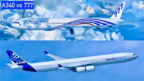 boeing 777 vs airbus a340|Airbus A340.